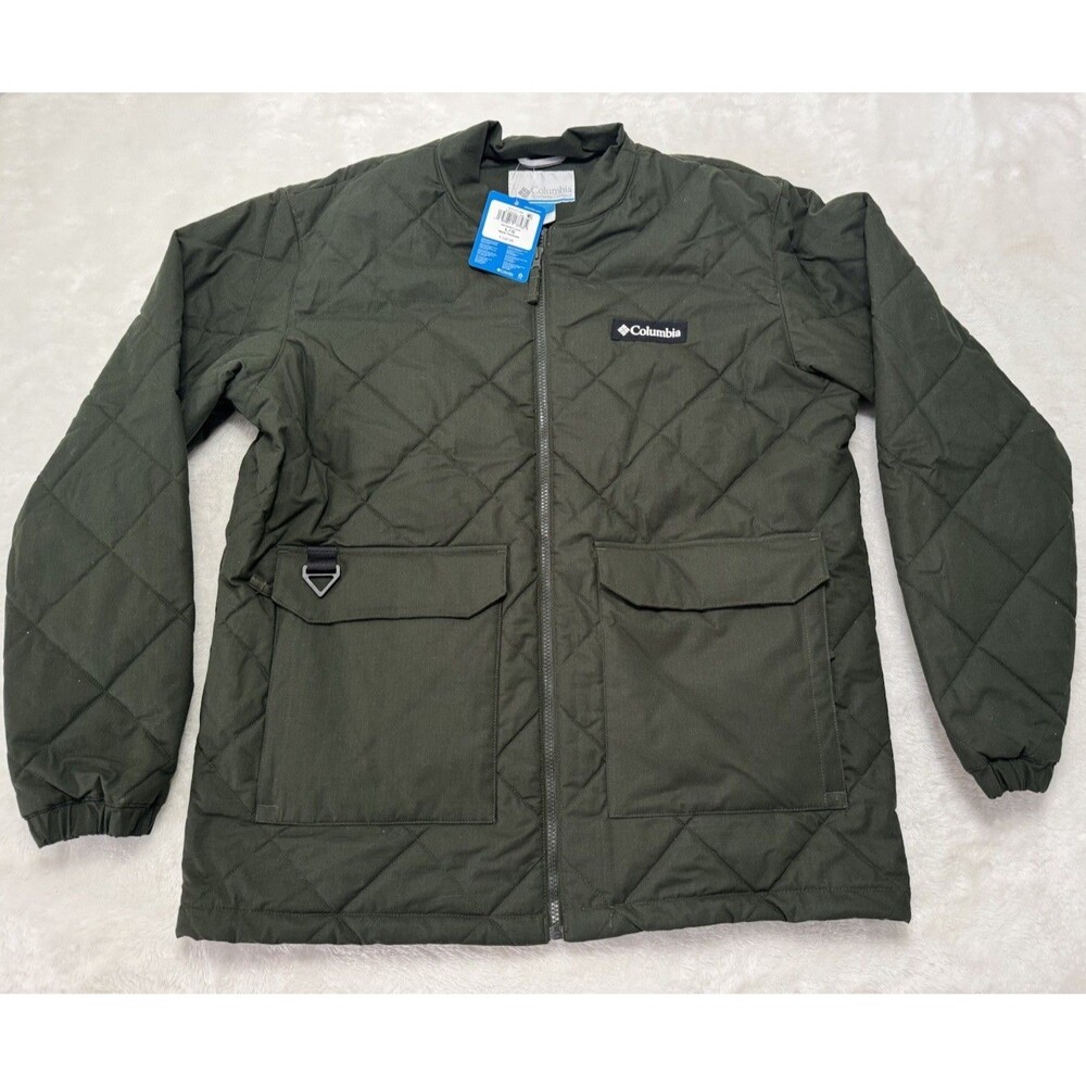 NWT Columbia Men's Green Rad Padded Jacket, Size Large